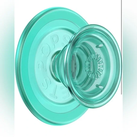 PopSockets Phone Grip Compatible with MagSafe - Translucent Mint NWT - Picture 1 of 9